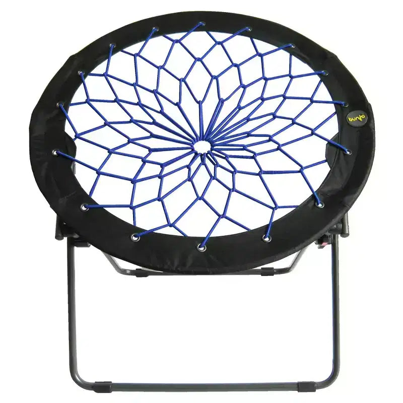 Zenithen Bungee Folding Dish Saucer Chair, 33in