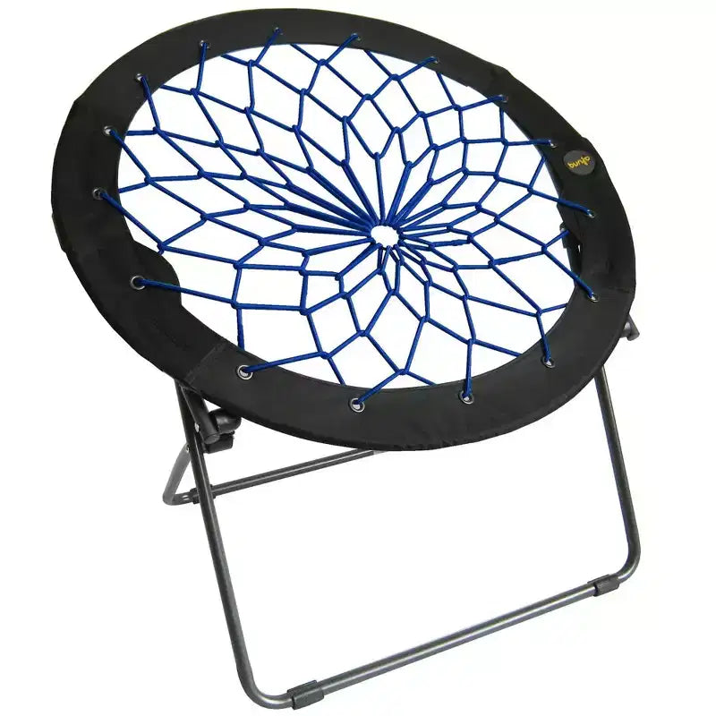 Zenithen Bungee Folding Dish Saucer Chair, 33in