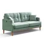 Waterproof Fabric 3-Seater Sofa Equipped with USB Charging Port