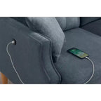 Waterproof Fabric 3-Seater Sofa Equipped with USB Charging Port