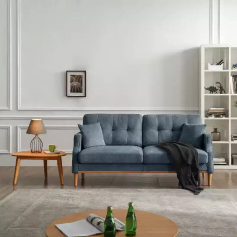 Waterproof Fabric 3-Seater Sofa Equipped with USB Charging Port