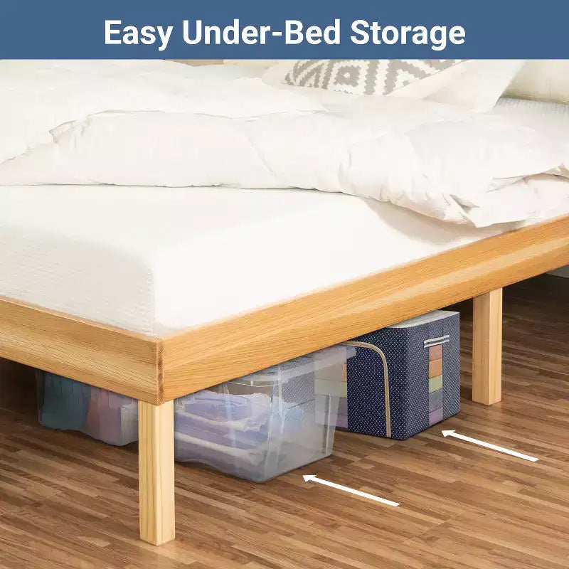 Home Imports Emporium Solid Wood Platform Bed
