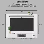 Home Imports Emporium Multi Storage Wall Media Entertainment Center
