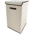 J&V TEXTILES 2-Pack Large Laundry Basket, Waterproof, Freestanding Laundry Hamper, Collapsible Tall Clothes Hamper with Extended Handles for Clothes