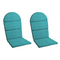 ARDEN Outdoor Foam Adirondack Cushion, Set of 2, 21.5 x 19, Water repellent, Fade Resistant, Foam Cushion for Adirondack Chairs 21.5 x 19