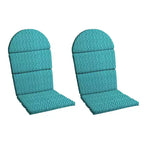 ARDEN Outdoor Foam Adirondack Cushion, Set of 2, 21.5 x 19, Water repellent, Fade Resistant, Foam Cushion for Adirondack Chairs 21.5 x 19