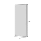 Leaning/Wall Mounted Mirror: High-Def, Shatter-Proof - Ideal for Bedroom, Living Room, Corridor