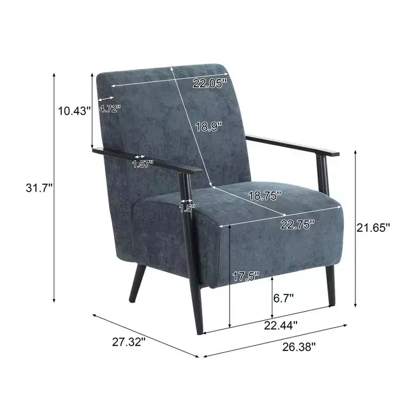 Christopher Knight Home Arnold Modern Upholstered Iron Club Chair (Set of 2)