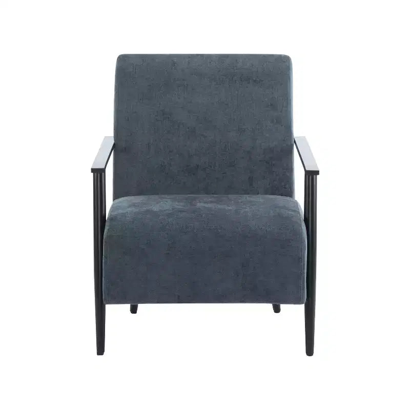 Christopher Knight Home Arnold Modern Upholstered Iron Club Chair (Set of 2)