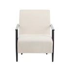 Christopher Knight Home Arnold Modern Upholstered Iron Club Chair (Set of 2)