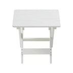 GDFStudio Matt 3pcs High Impact Polystyrene Foldable Bistro Set