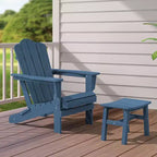 Hyleory HDPE Portable Ottoman,Ergonomic Curved Outdoor Stool