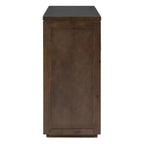 Rustic Wooden Console Table with Storage Drawers and Open Shelf, Elegant Entryway Table for Hallway and Living Room - ModernLuxe