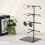 Unique Bargains Stainless Steel Durable Space-Saving Eyewear Display Sunglasses Display Stand