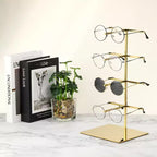 Unique Bargains Stainless Steel Durable Space-Saving Eyewear Display Sunglasses Display Stand