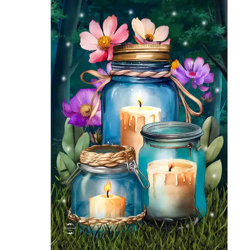 Briarwood Lane Spring Garden Flag 12x18 For Outdoor Be a Light Jars For Spring Garden Flag Flags For Outside