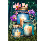 Briarwood Lane Spring Garden Flag 12x18 For Outdoor Be a Light Jars For Spring Garden Flag Flags For Outside