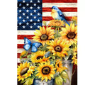 Briarwood Lane Summer Garden Flag 12x18 For Outdoor American Country For Summer Garden Flag Flags For Outside