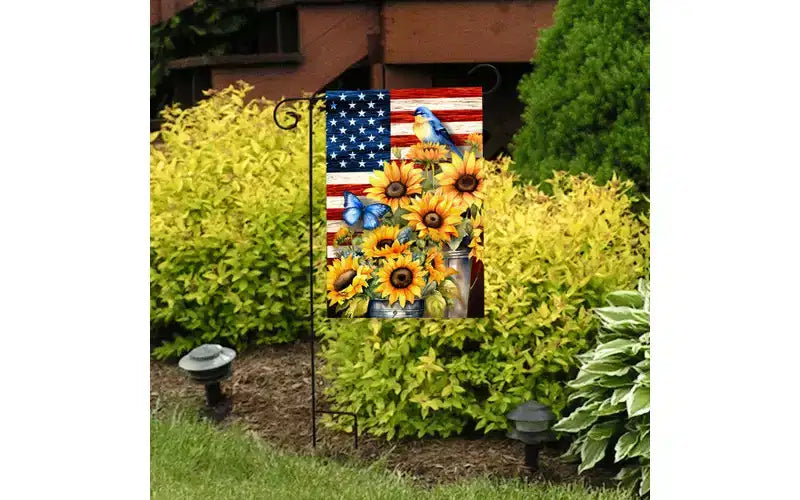 Briarwood Lane Summer Garden Flag 12x18 For Outdoor American Country For Summer Garden Flag Flags For Outside