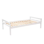 Whisen 95.1''L  79.5''W Twin Size Loft Bed with a Stand-alone Bed, Storage Staircase, Desk, Shelves and Drawers