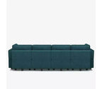 Belffin Modular Terry Sofa with Storage Seat (6 Seats + 8 Sides)