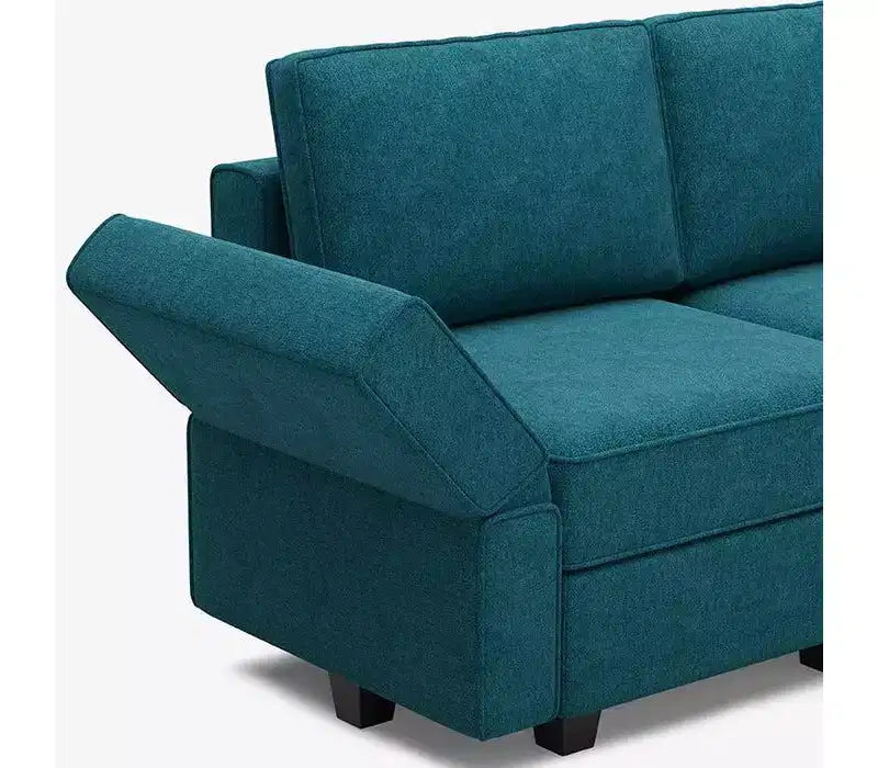 Belffin Modular Terry Sofa with Storage Seat (6 Seats + 8 Sides)