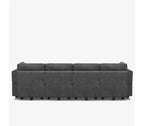 Belffin Modular Terry Sofa with Storage Seat (6 Seats + 8 Sides)