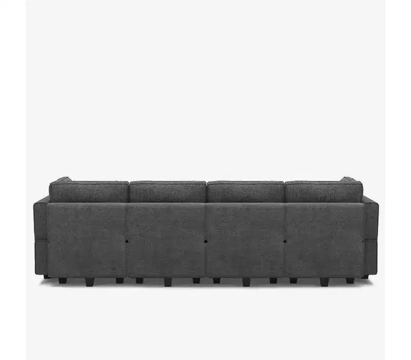 Belffin Modular Terry Sofa with Storage Seat (6 Seats + 8 Sides)