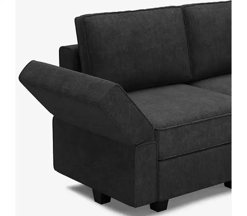 Belffin Modular Terry Sofa with Storage Seat (6 Seats + 8 Sides)