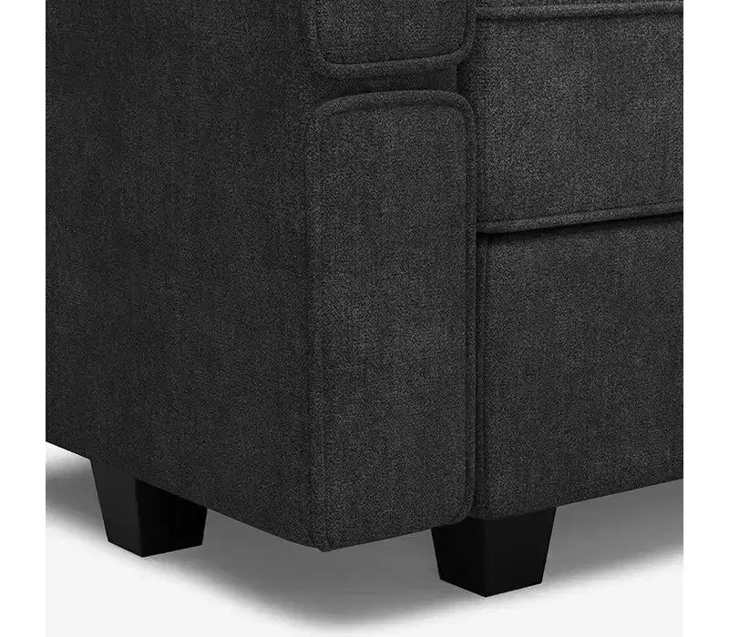 Belffin Modular Terry Sofa with Storage Seat (6 Seats + 8 Sides)