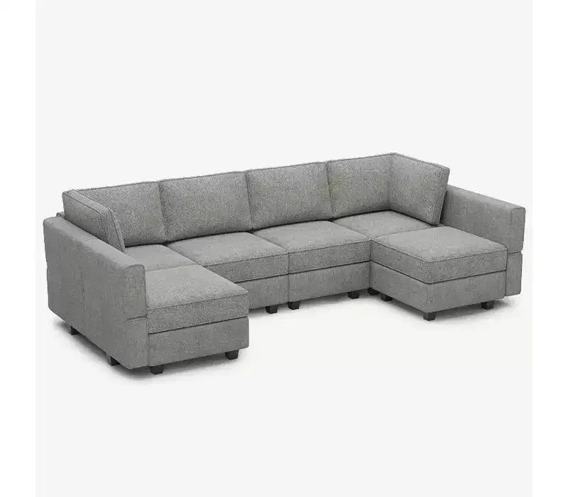 Belffin Modular Terry Sofa with Storage Seat (6 Seats + 8 Sides)