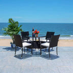Laina 5 Piece Dining Set - Indoor/Outdoor - PAT7703 - Safavieh