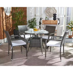 Laina 5 Piece Dining Set - Indoor/Outdoor - PAT7703 - Safavieh