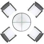 Laina 5 Piece Dining Set - Indoor/Outdoor - PAT7703 - Safavieh