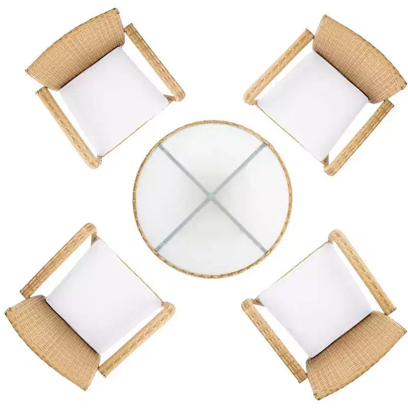 Laina 5 Piece Dining Set - Indoor/Outdoor - PAT7703 - Safavieh