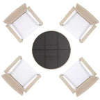 Laina 5 Piece Dining Set - Indoor/Outdoor - PAT7703 - Safavieh