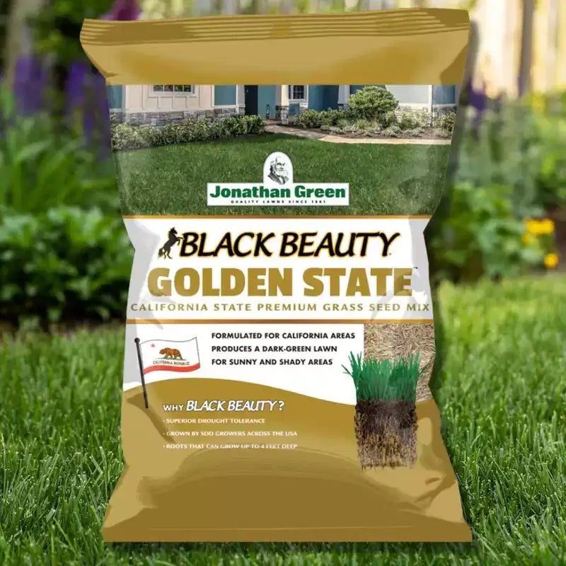 Jonathan Green Black Beauty Golden State California Cool Season Grass Seed, 1 lb