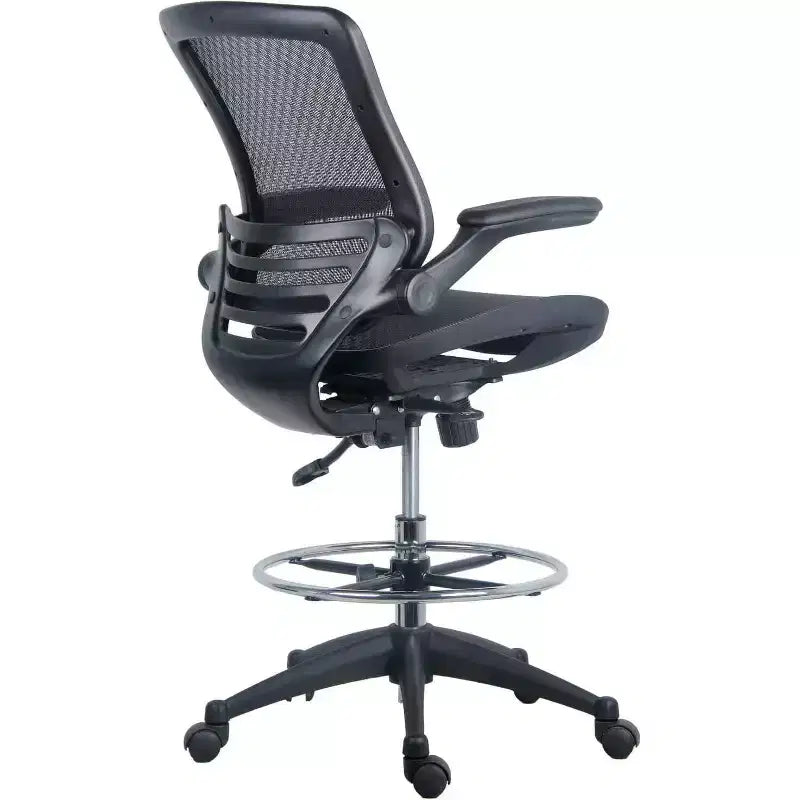 Harwick Evolve All Mesh Heavy Duty Drafting Chair - Dark Knight Edition