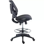 Harwick Evolve All Mesh Heavy Duty Drafting Chair - Dark Knight Edition