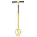 Pure Garden Adjustable Height Manual Hand Tiller