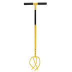 Pure Garden Adjustable Height Manual Hand Tiller