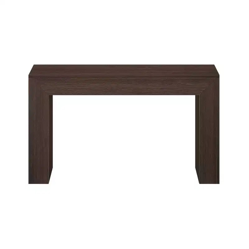 Plank+Beam Grand Console table, 56 Solid Wood Modern Sofa Table, Entryway Table for Hallway, Behind the Couch, Living Room, Foye