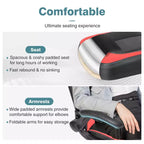 FIRNEWST Next - Level Gaming Comfort: PU Leather Ergonomic Chair with Adjustable Flip - up Armrests