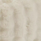 Saro Lifestyle Plush Bubble Faux Fur Pouf