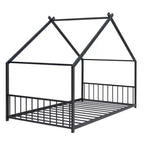 Metal Twin Bed Frame with an Exceptional House Design