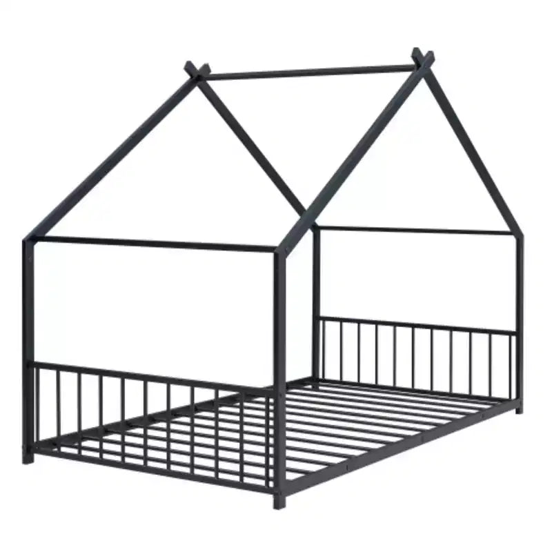 Metal Twin Bed Frame with an Exceptional House Design