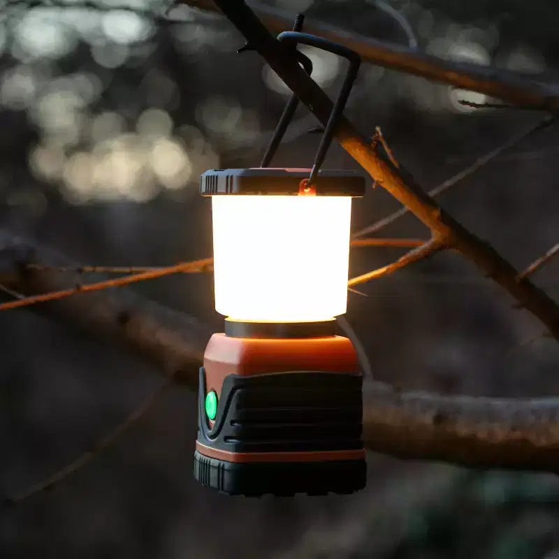 Ultra-Bright 1000LM LED Camping Lantern  Battery Powered, 4 Lighting Modes, Water Resistant with Hanging Hook & Long Battery Life