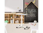 Seville Classics airLIFT Pneumatic Mobile Desk Cart