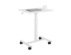Seville Classics airLIFT Pneumatic Mobile Desk Cart