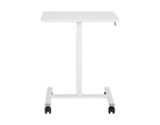 Seville Classics airLIFT Pneumatic Mobile Desk Cart